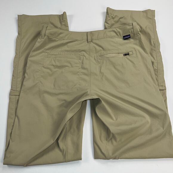 Patagonia Women’s Quandary Pants Shale Tan Lightweight Hiking Gorpcore Size 4 - Picture 11 of 16